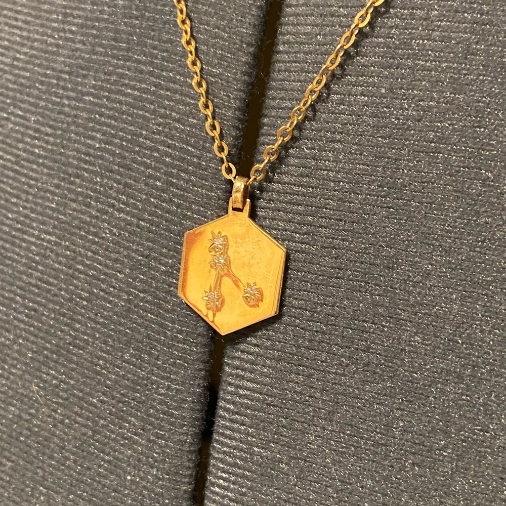 Astrological sign vintage necklace - Picture 3 of 4